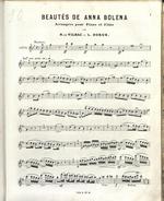 Beautés de Anna Bolena  Arrangées pour piano et flûte par R. de Vilbac et L. Dorus.